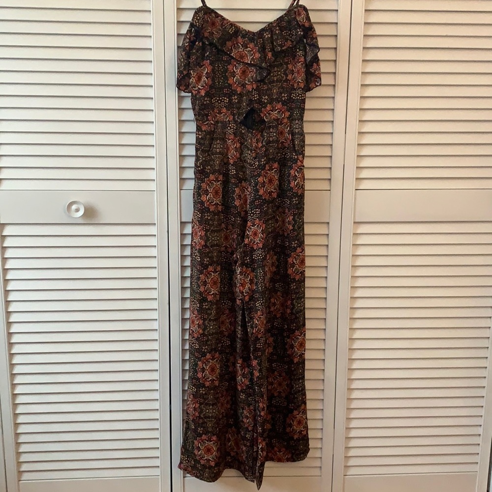 Off the shoulder jumpsuit